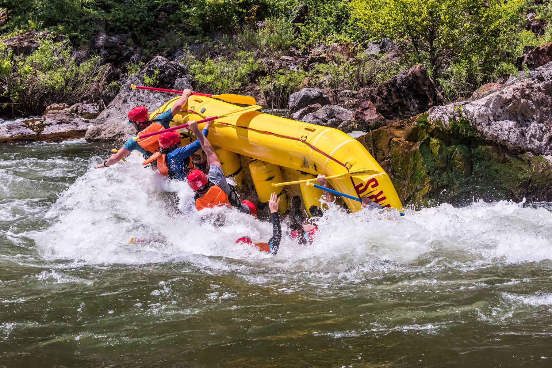 rafting